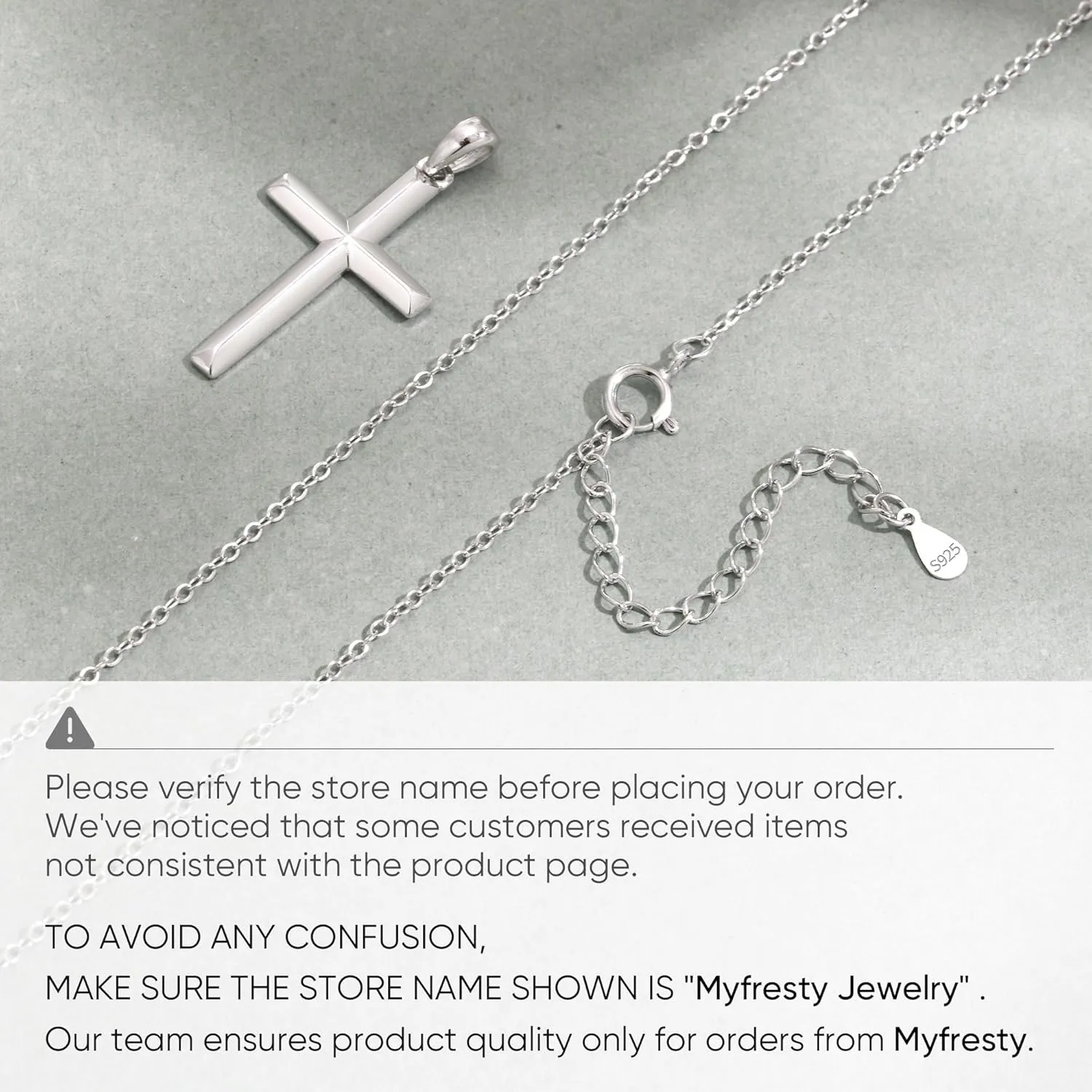 925 Sterling Silver Cross Necklace for Boys - Faith Cross Chain Necklaces for Kids Small Dainty Pendant Jewelry Gifts for Teenage, First Communion Baptism Birthday Easter