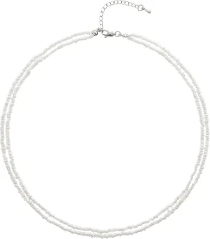 BABEYOND Round Imitation Pearl Necklace Wedding Pearl Necklace for Brides
