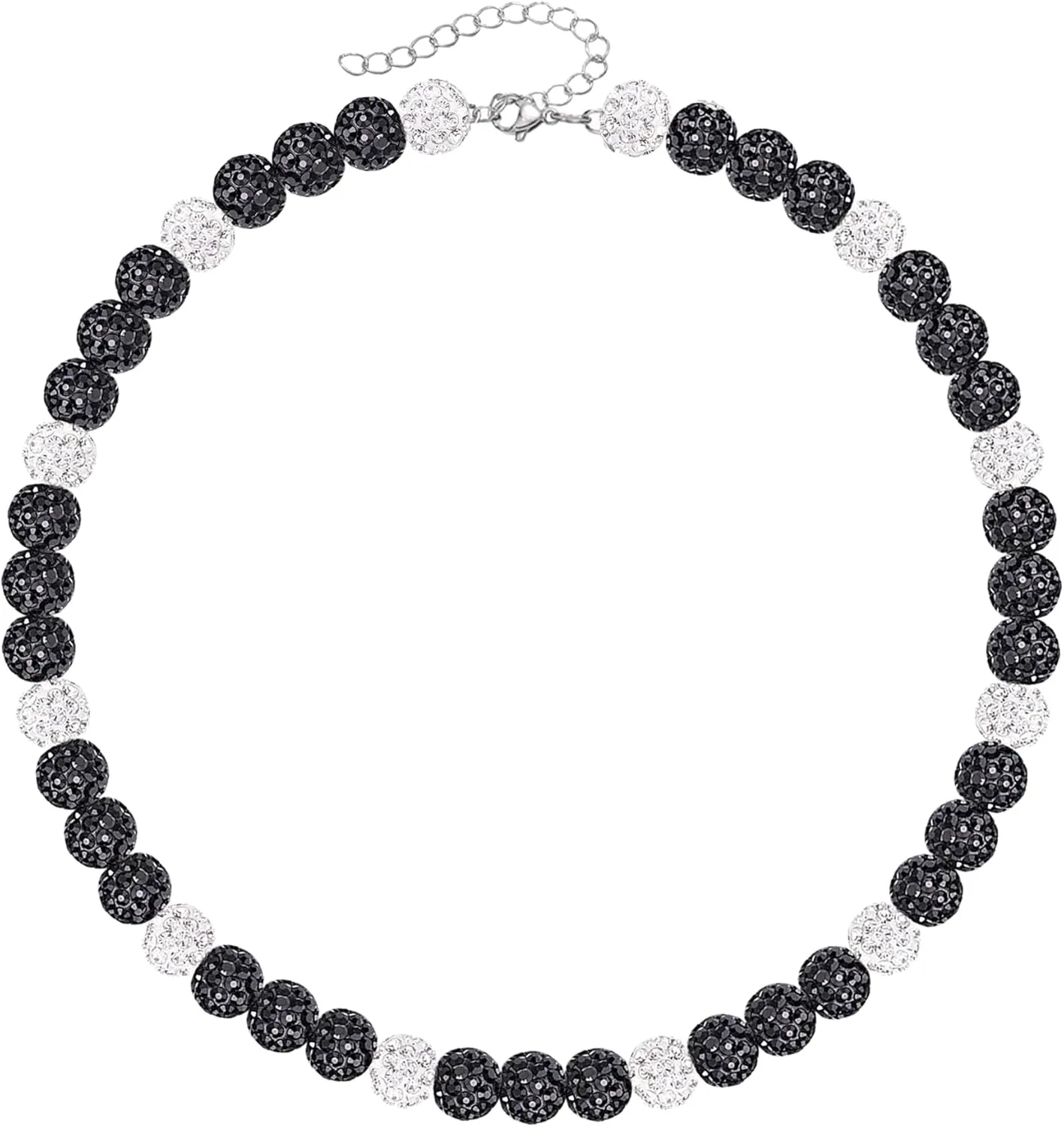 Baseball Necklaces for Men Women Ice Collection Necklace Rhinestone Clay Bead Baseball Bling Drip Necklace Cool Gifts for Baseball Players