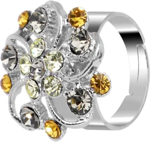Body Candy Feminine Exotic Flower Adjustable Ring