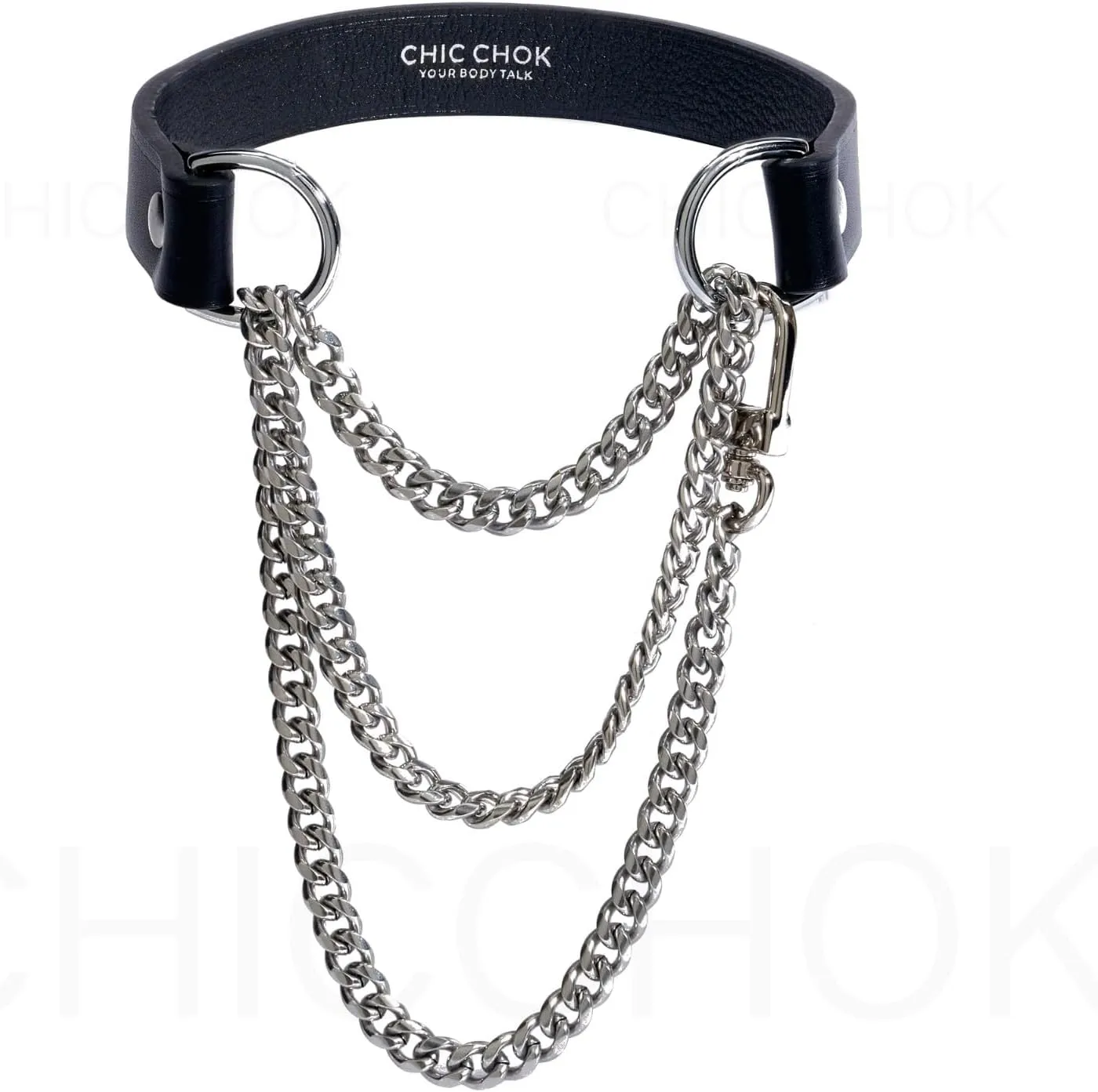Breathless Choker Leather Necklace For Women