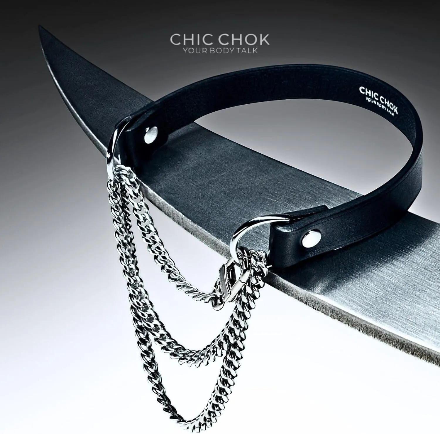 Breathless Choker Leather Necklace For Women