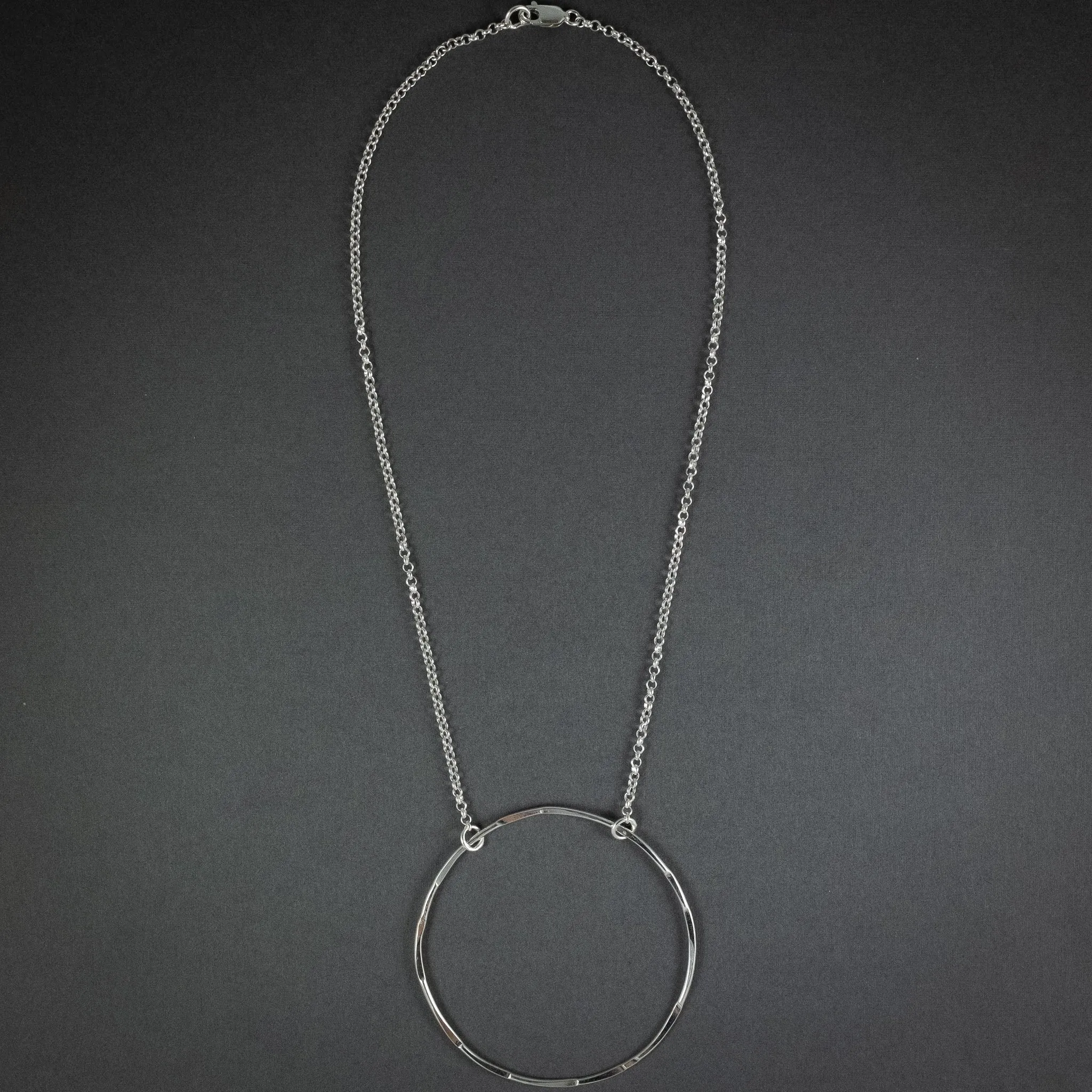 Circle Necklace Large (Polished)