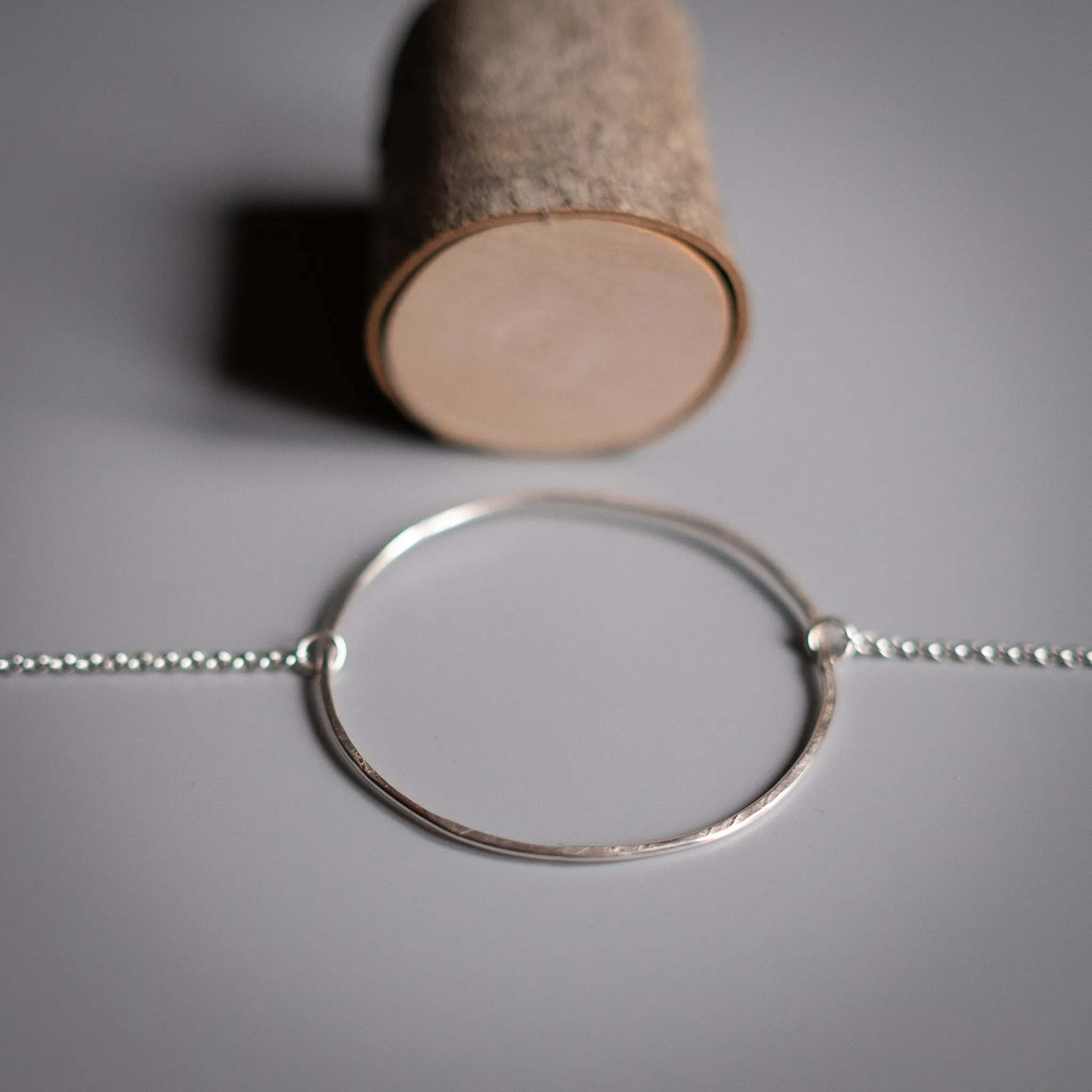 Circle Necklace Large (Polished)