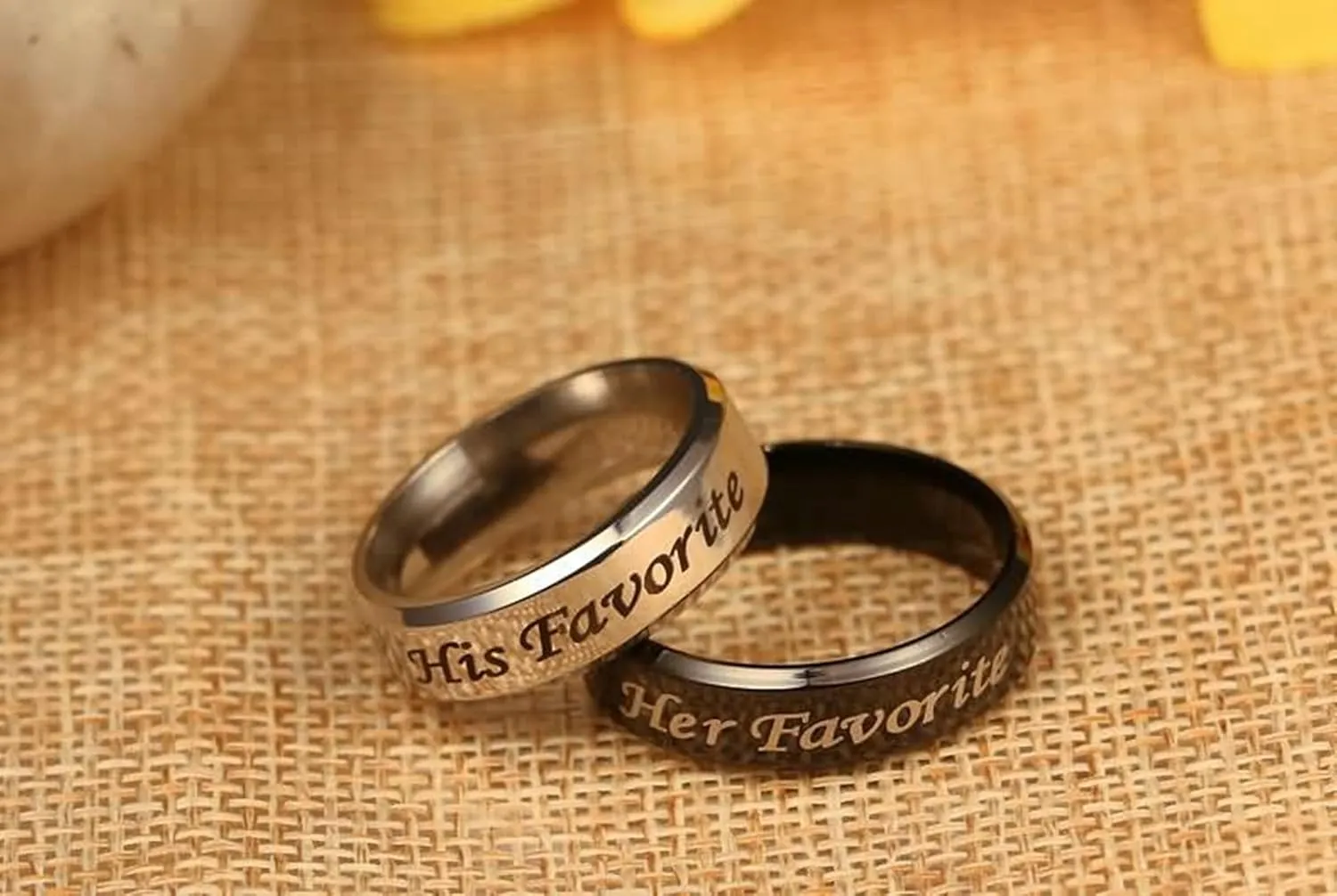Cute Engagement Rings, Couples Engagement Rings Couples Models High Polished for Couples