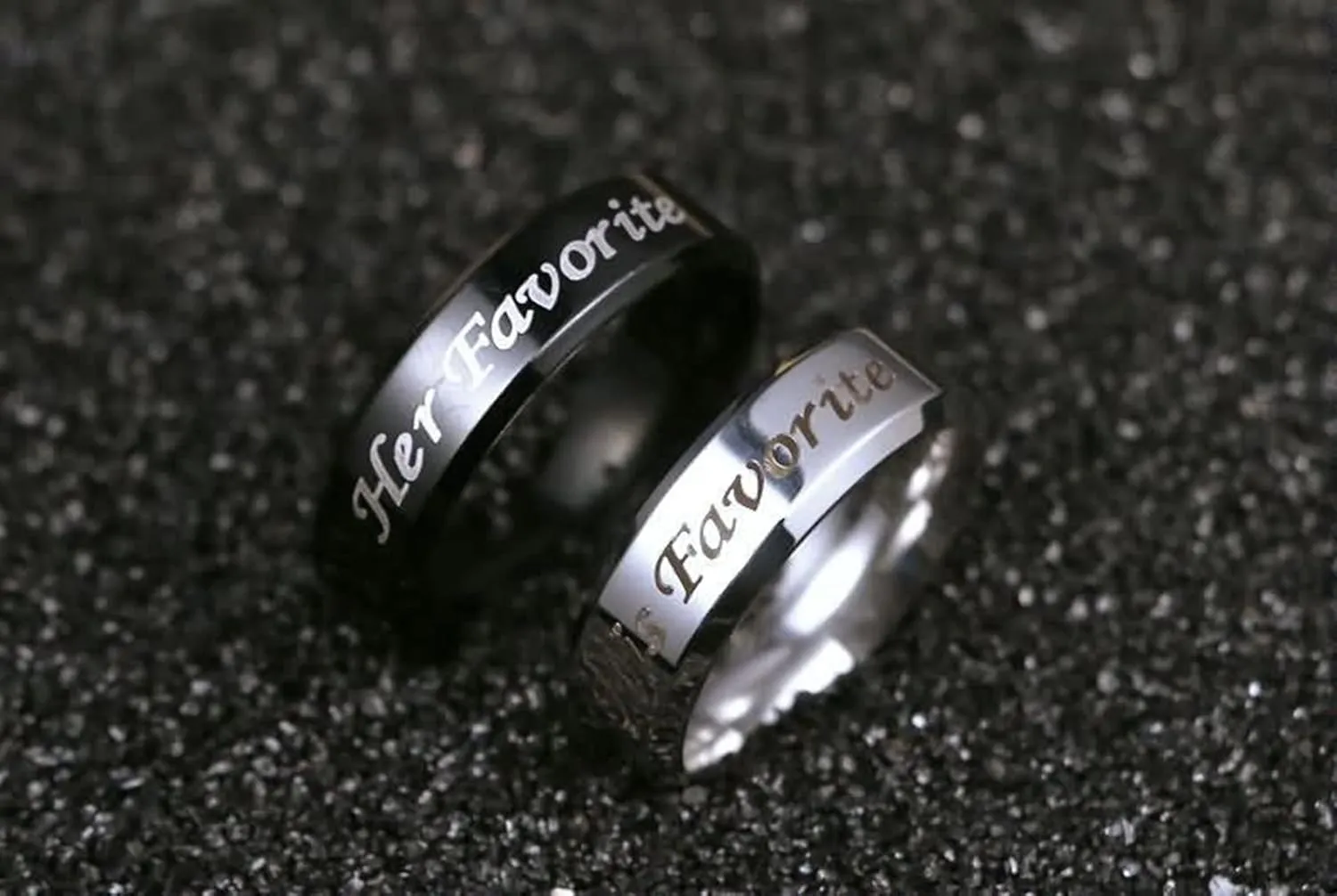 Cute Engagement Rings, Couples Engagement Rings Couples Models High Polished for Couples