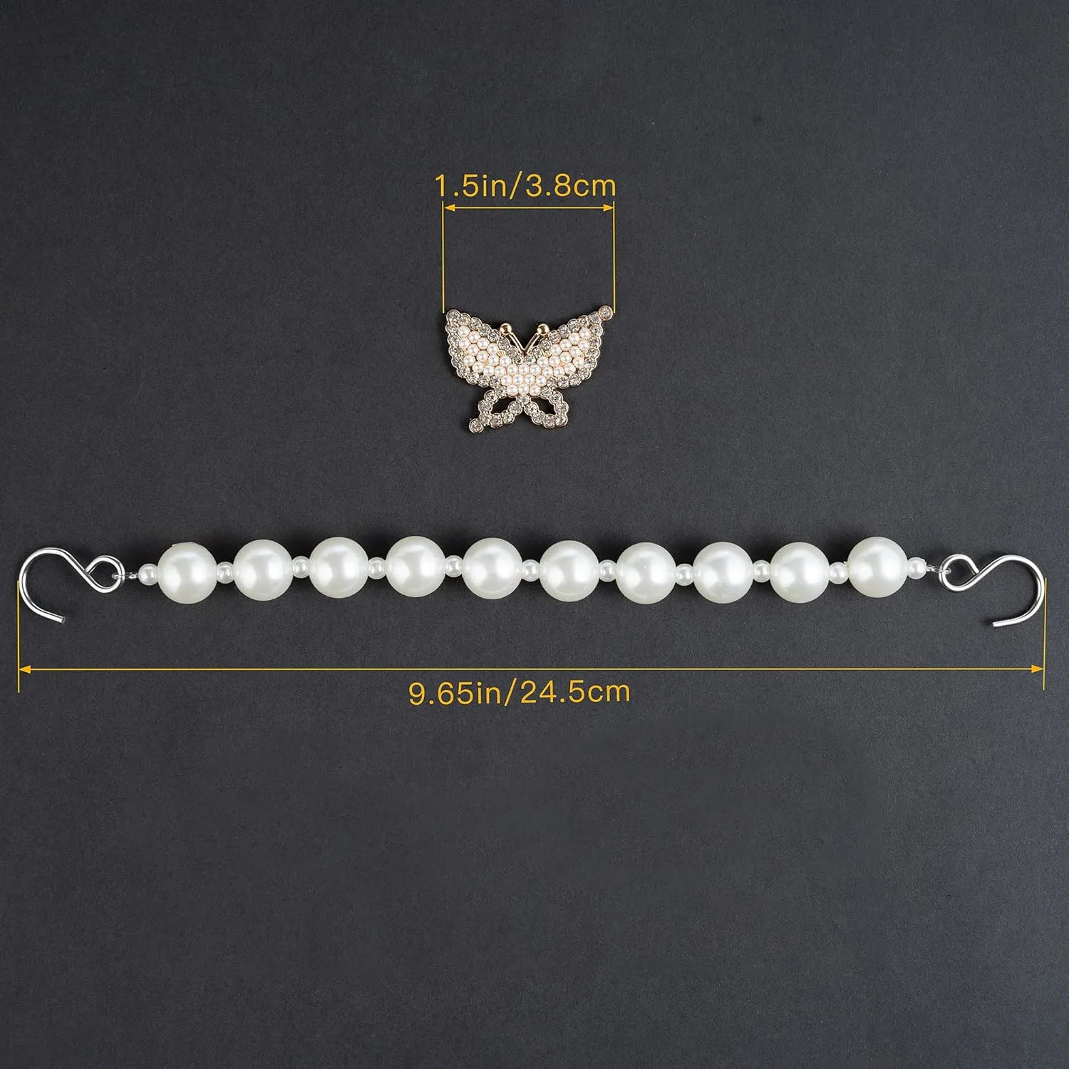 Cute Pearl Flower Shoe Charms for Girls, Luxury Jewelry Designer Charms for Women Pink