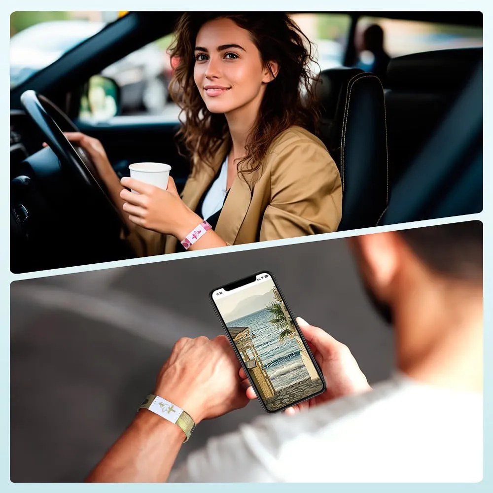 Daily Bible Verse Bracelet - Christian Faith bible bracelets with NFC Technology | Unique Devotional Gift for Believers | Share Love, Hope, and Faith,Spiritual Conversations Anytime Anywhere.