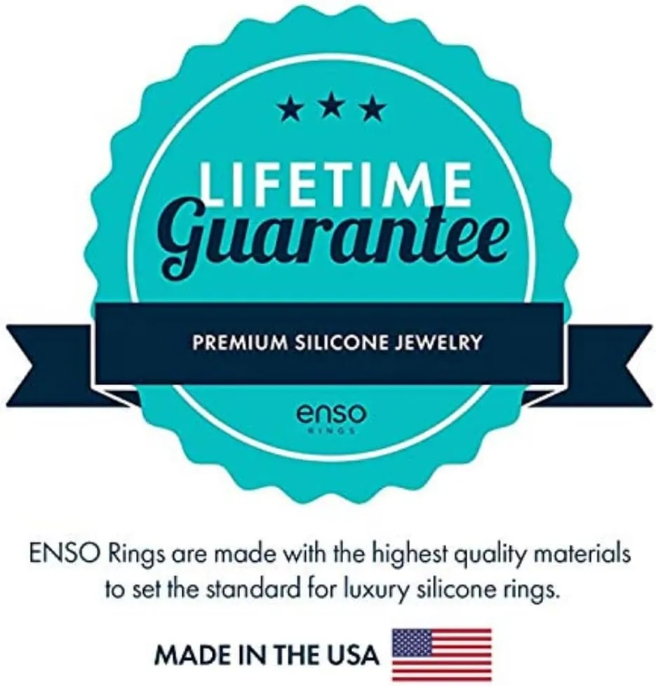 Enso Rings Star Wars Marquee Silicone Rings, Wide Ring Collection, Comfortable and Flexible Design