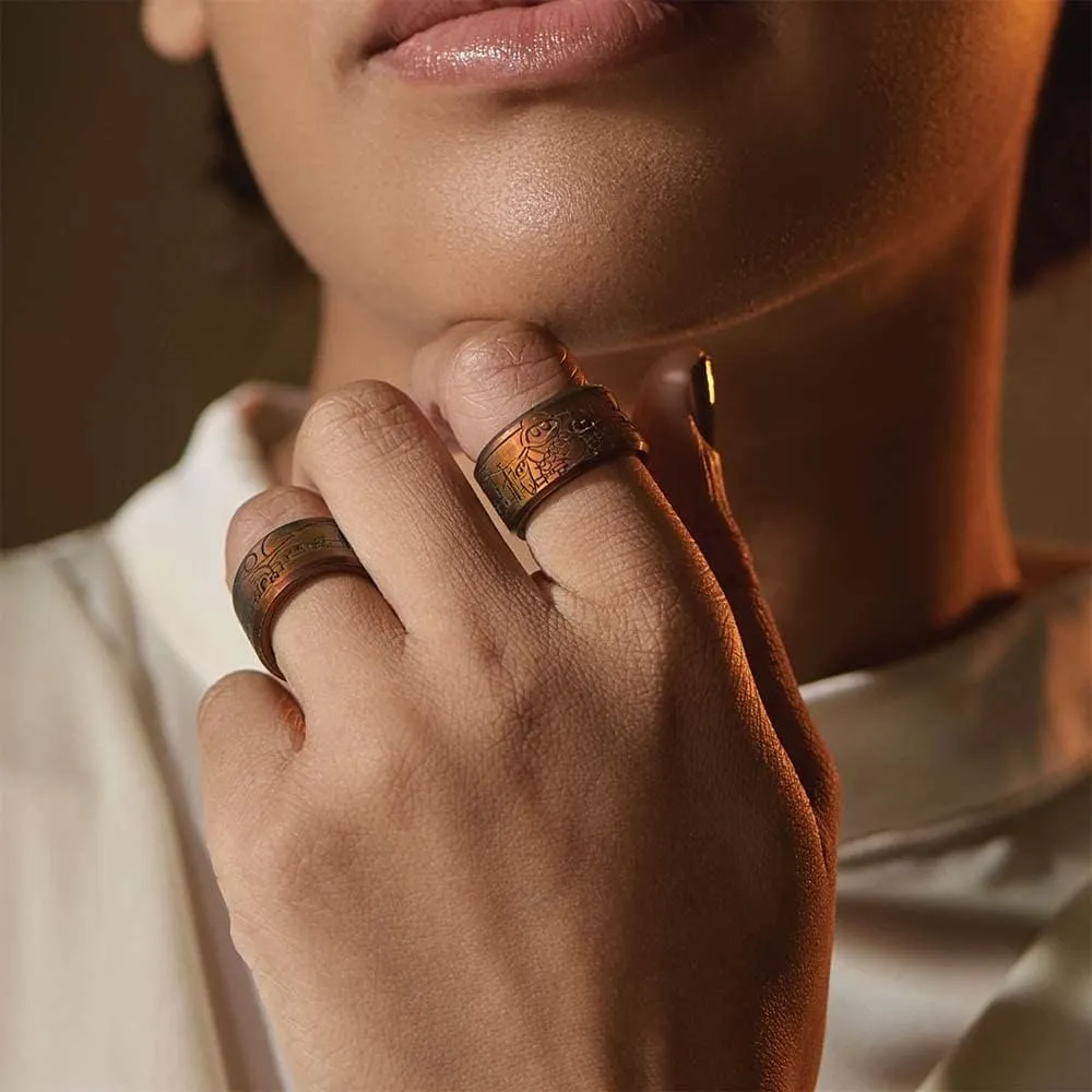 Enso Rings Star Wars Marquee Silicone Rings, Wide Ring Collection, Comfortable and Flexible Design