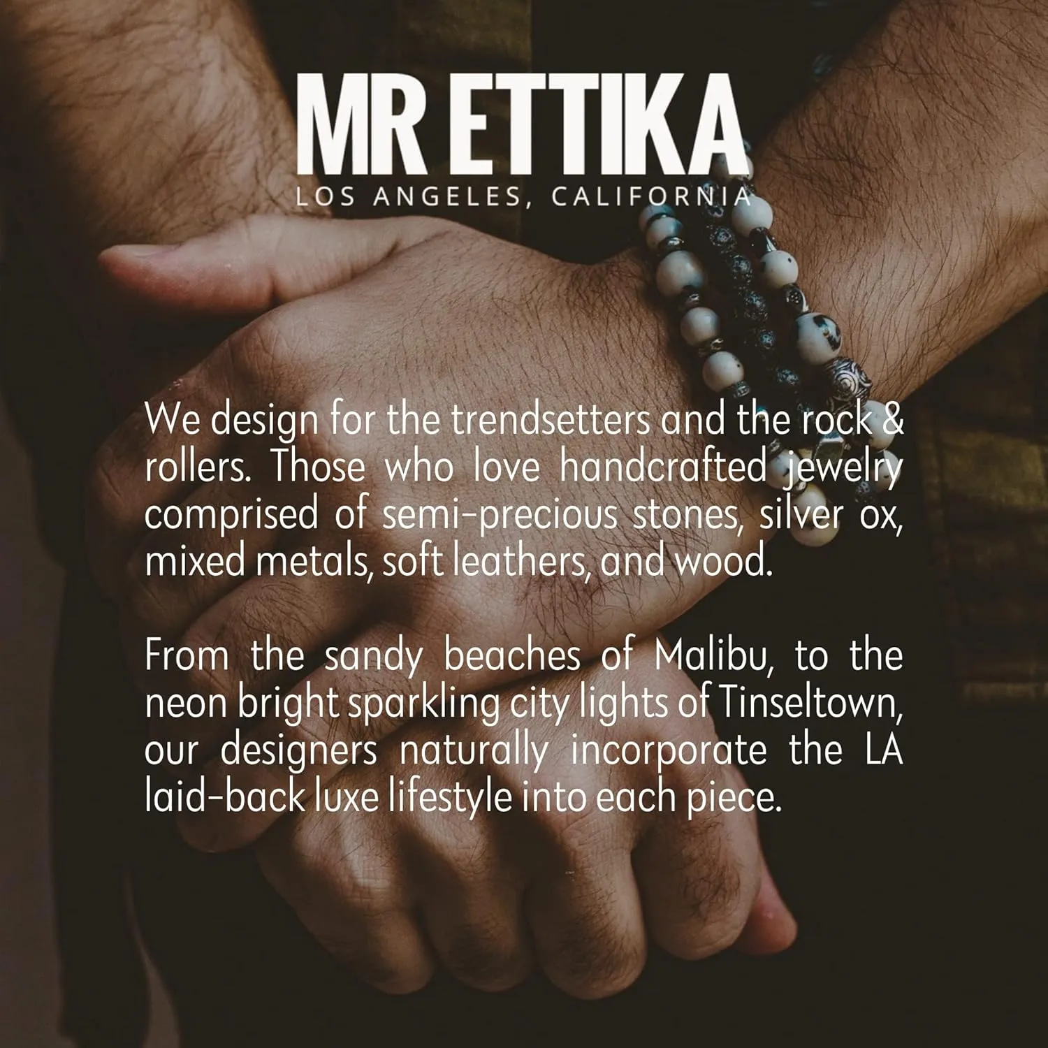 Ettika Mens Necklace. Mens Jewelry, MrEttika Mens Chain Triple Layered Antique Silver Necklace with Religious Symbol Pendants