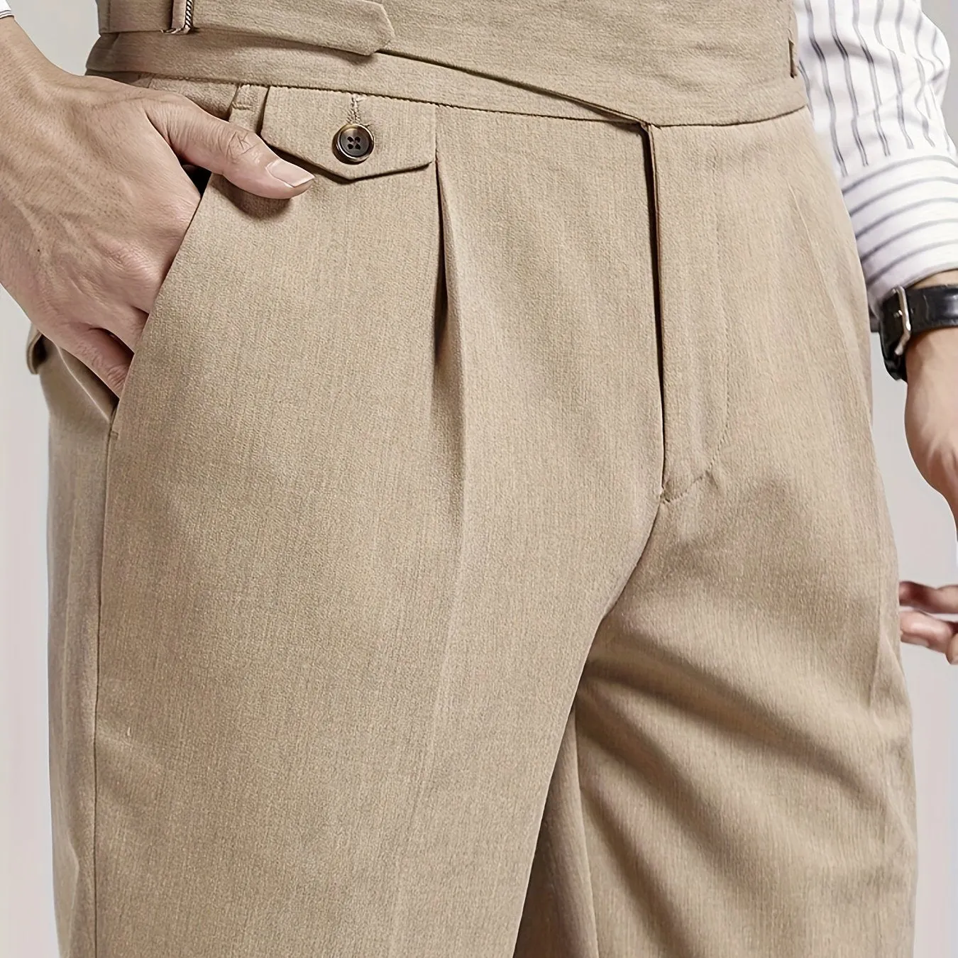 Evan  Sleek Cropped Suit Pants