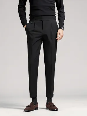 Evan  Sleek Cropped Suit Pants