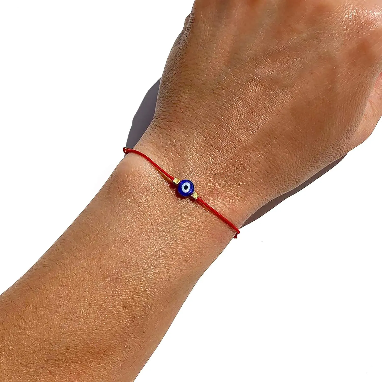 Evil Eye Bracelet Red String Kabbalah Protection Handmade Adjustable Bracelet For Women Men, ADULT Bracelets