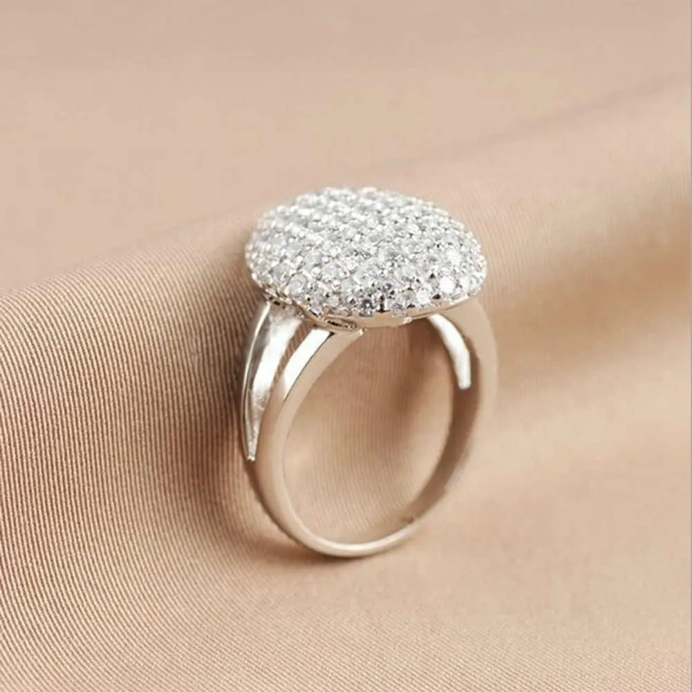 Film Rings Bella's Ring White Gold Plated Cz Women Wedding Ring Engagement Ring