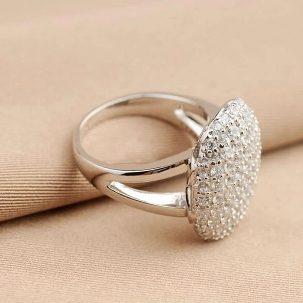 Film Rings Bella's Ring White Gold Plated Cz Women Wedding Ring Engagement Ring