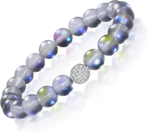Healing Bracelet for Women Anxiety Crystal Bracelet Chakra Beaded Bracelets Calming Stretch Bracelet Rose Quartz Crystals Healing Stones Bracelet Stress Relief Gifts for Women