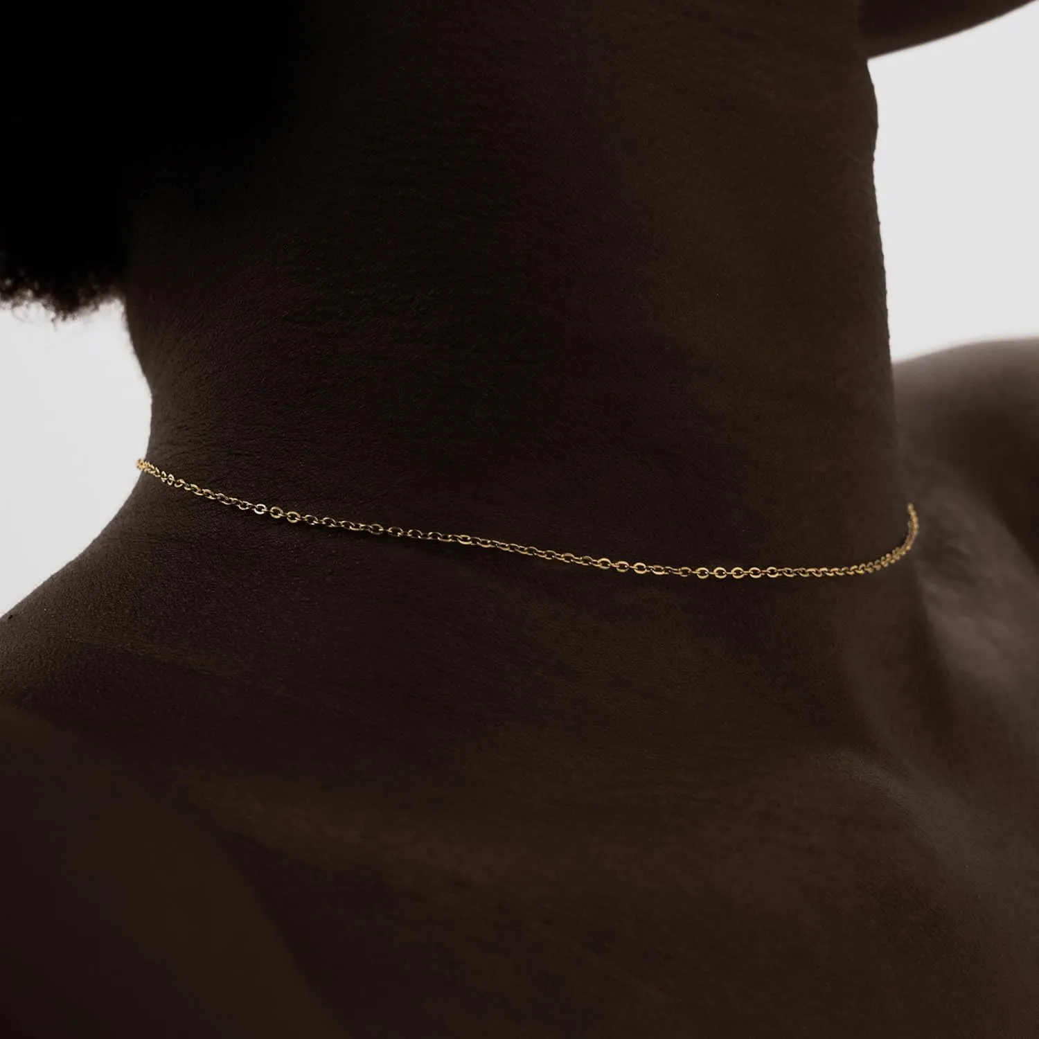 Hey Harper Gold Necklace For Women Trendy Necklace - 14K Golden PVD Coating Waterproof & Sweatproof Non Tarnish Jewelry Chain Necklaces