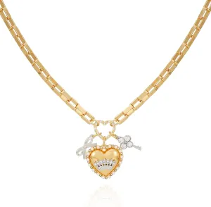 Juicy Couture Goldtone Short Collar Snake Chain Necklace For Women