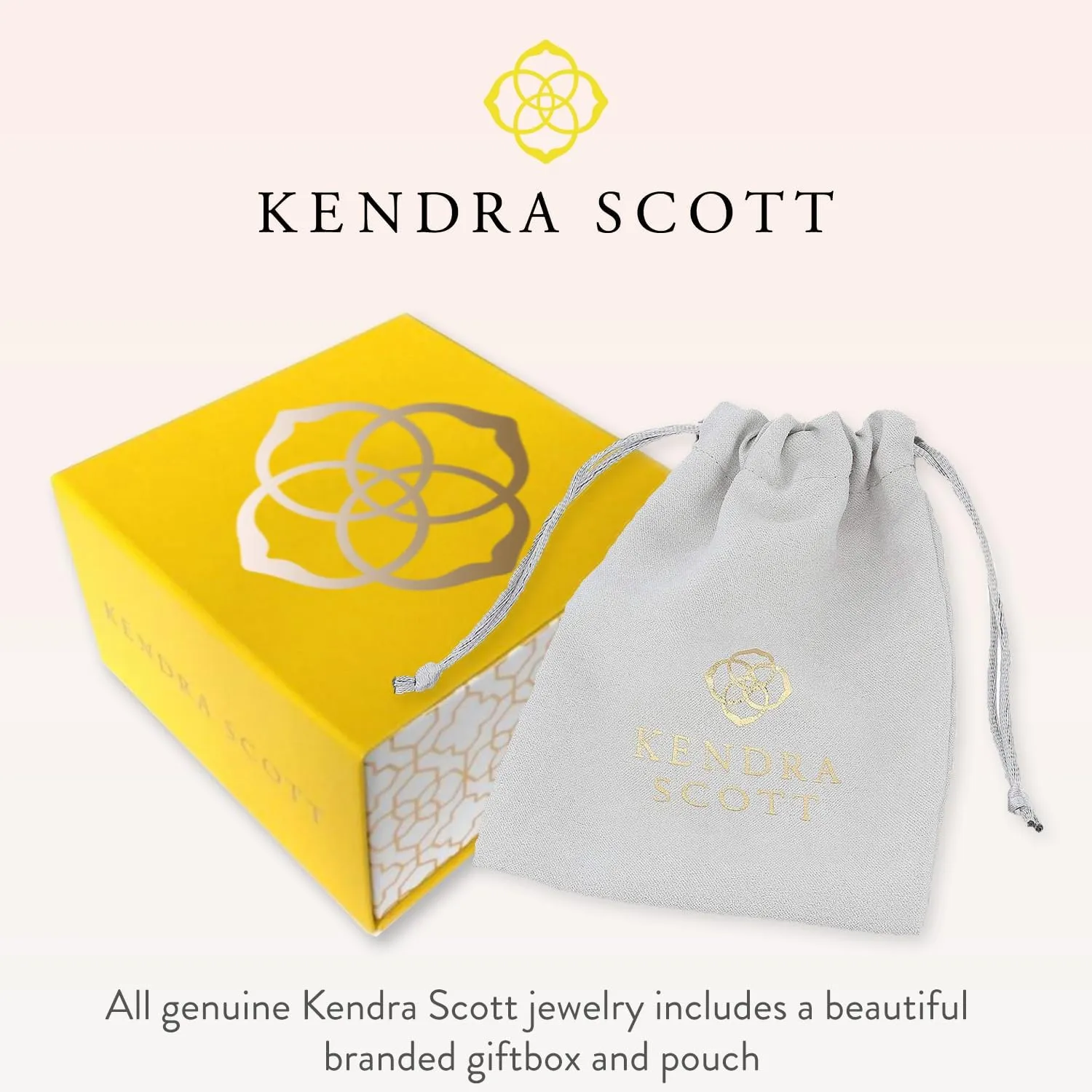 Kendra Scott Framed Ari Heart Pendant Necklace, Fashion Jewelry for Women