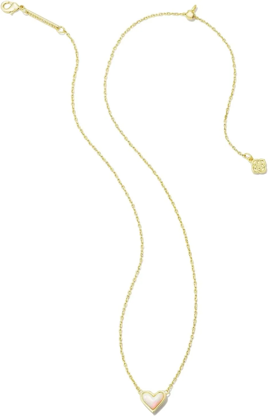 Kendra Scott Framed Ari Heart Pendant Necklace, Fashion Jewelry for Women