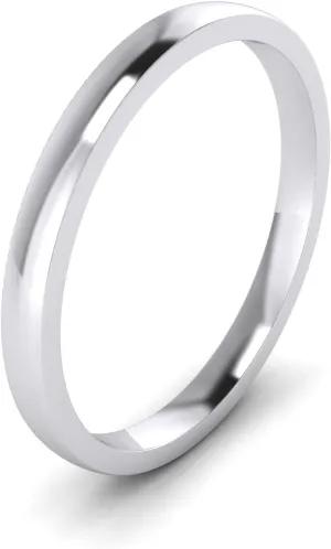 LANDA JEWEL 2/3/4/5/6/8/9mm Heavy Sterling Silver Comfort Fit Polished Womens Wedding Ring Plain Band