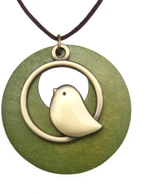 Leather Necklace for Women Boho Choker Necklace Long Cord Leather Pendant Bohemian Neckalce Vintage Alloy Pendant Leather Rope Necklace Wooden Necklaces for Women