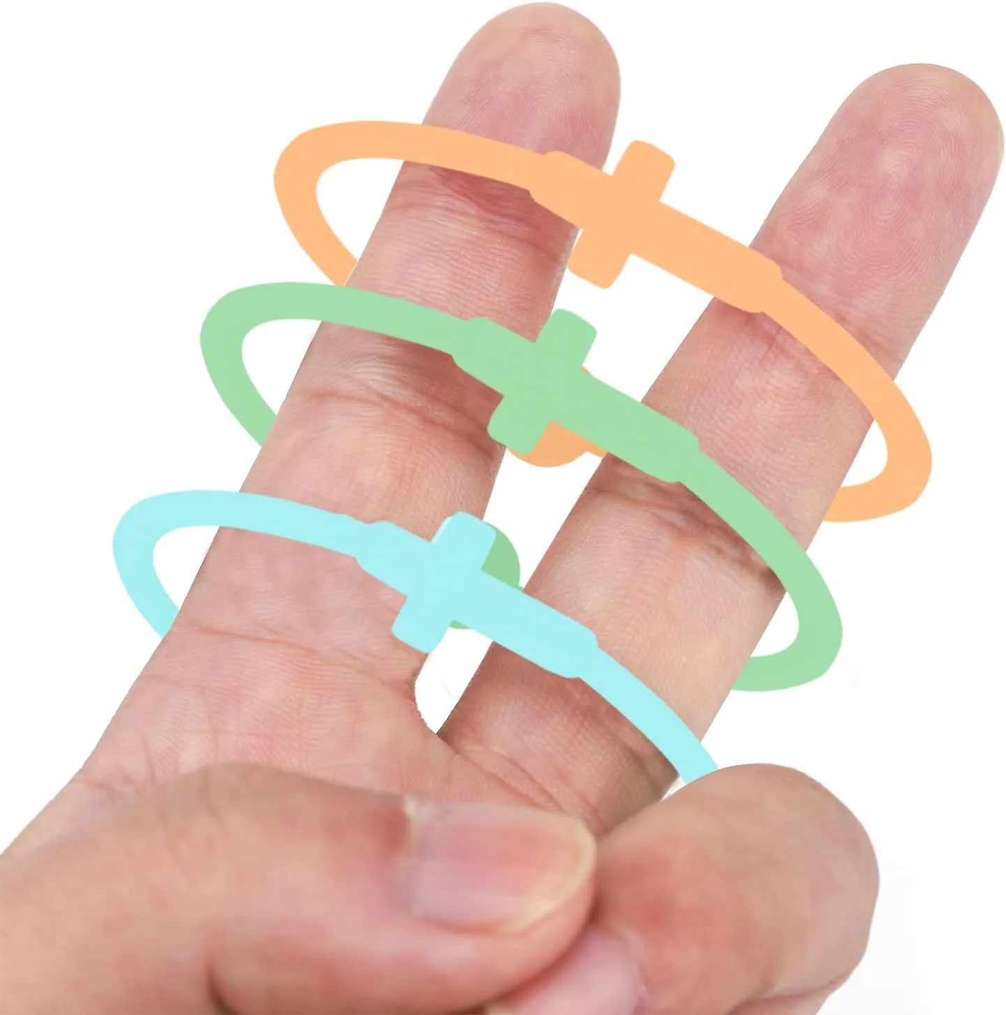 NEWITIN 15 Pieces Cross Bracelets for Women Silicone Cross Bracelet Family Friend Couple Jewelry Friendship Gift for Women Men