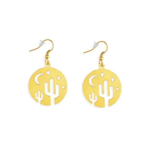 Prairie Cactus Cut Earrings