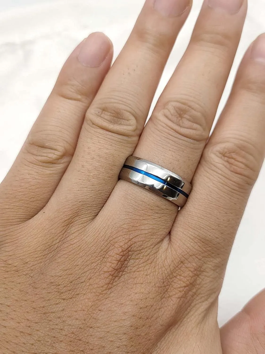 ringheart 2 Rings His and Hers Ring Couple Rings Matching Ring AAA Cz Womens Wedding Ring Sets Tungsten Mens Wedding Bands