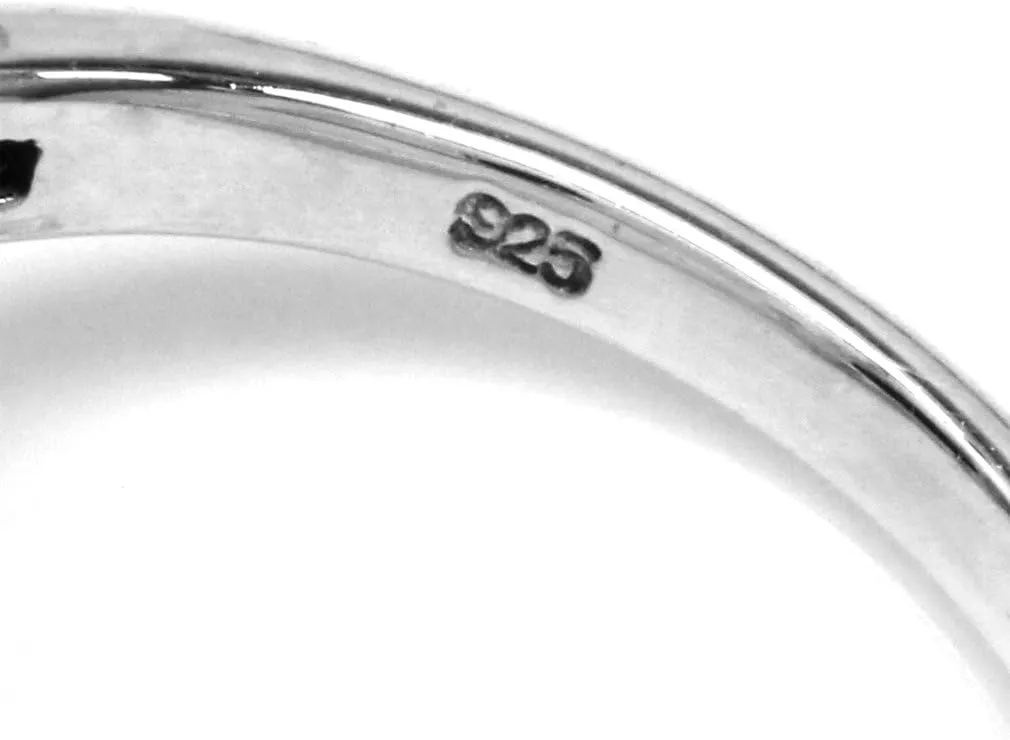 Silvershake Natural Moonstone 925 Sterling Silver Filigree Flower Ring