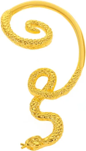 Snake Ear Cuff Earrings for Women Unique Punk Style Ear Accessories Creative Snake Design for Festivals Parties Daily Wear Statement Jewelry
