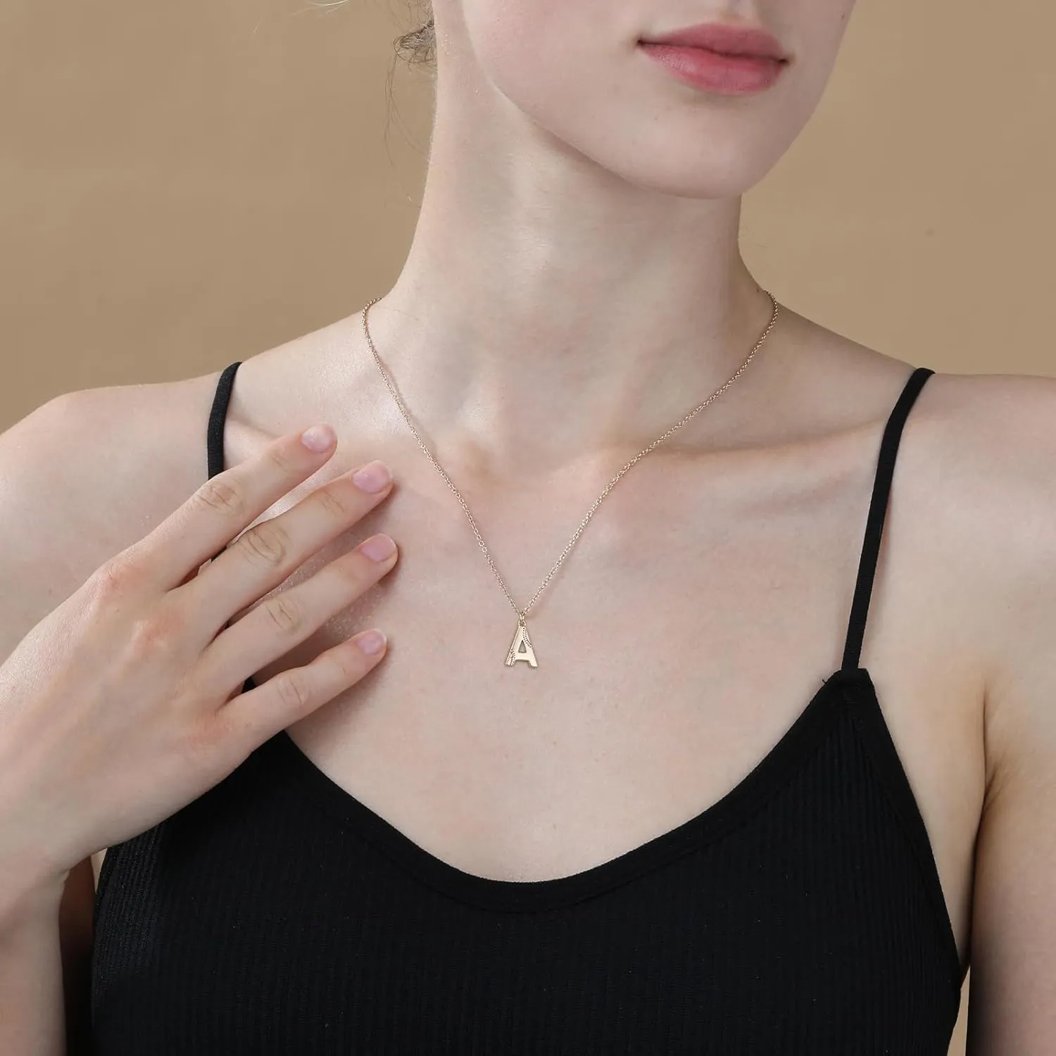 Softball Initial Necklace for Women Girls, Gold A-Z Letter Pendant Necklace Softball Baseball Mom Themed Jewelry Gifts