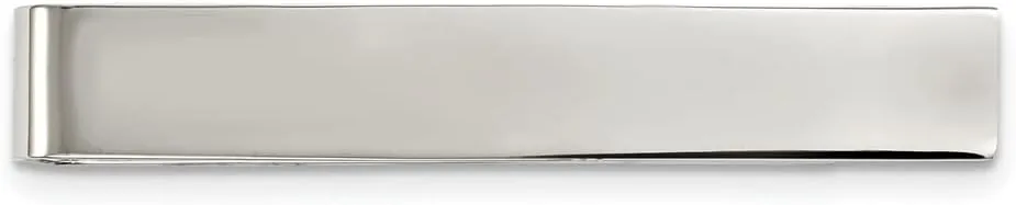 Stainless Steel Polished Tie Bar (7.9mm x 49.8mm)