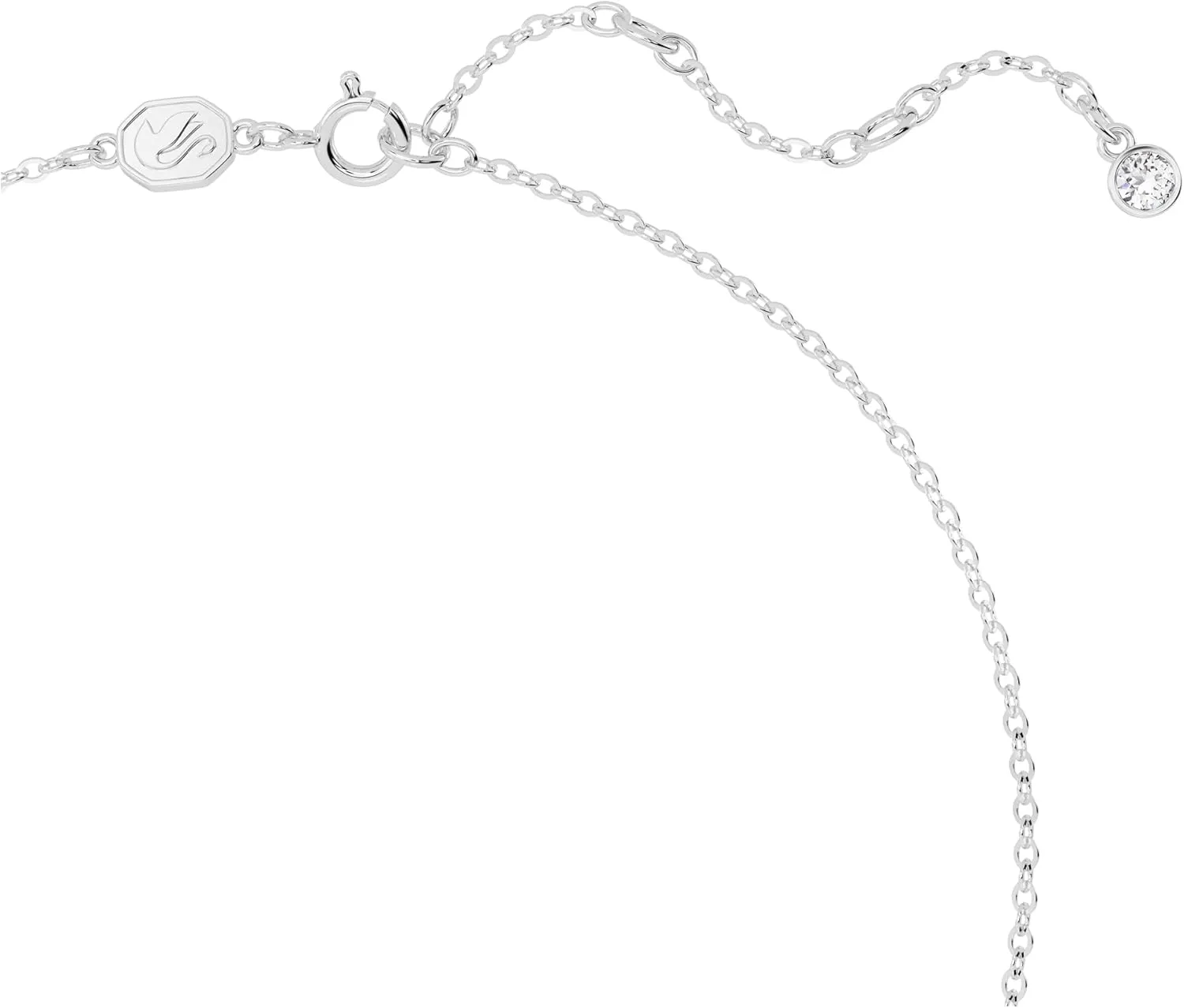 SWAROVSKI Volta Necklace, Earrings, and Bracelets Jewelry Collection, Bow-Inspired Clear Crystals with Rhodium Finish