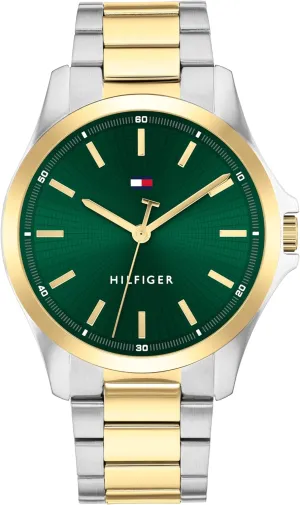 Tommy Hilfiger Men's 3H Quartz Bracelet Watch - 3 ATM Water Resistance - Modern, Stylish Timepiece for Everyday Wear - Gift for Him - 42mm