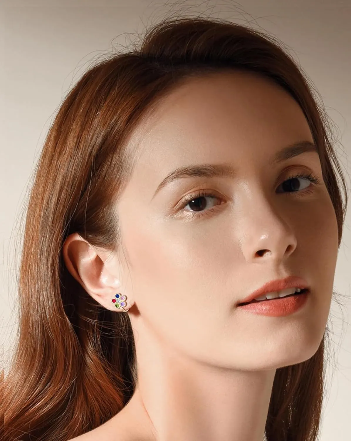 Tornito 10-15 Pairs Clip on Stud Earrings Non Pierced Teardrop Round Square CZ Pearl Twist Knot Flower Butterfly Heart Star Rainbow Cat Opal Clip on Earrings for Women Silver Gold Tone