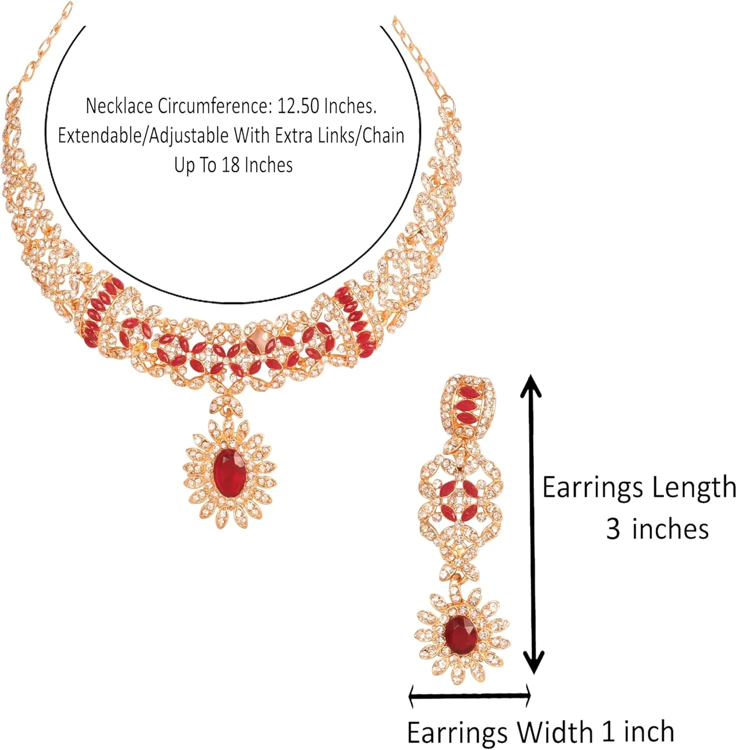 Touchstone Indian jewelry sets for women bollywood wedding kundan necklaces and punjabi look designer party jewellery set light bridal tikka simple design in gold or silver or white tone for women.