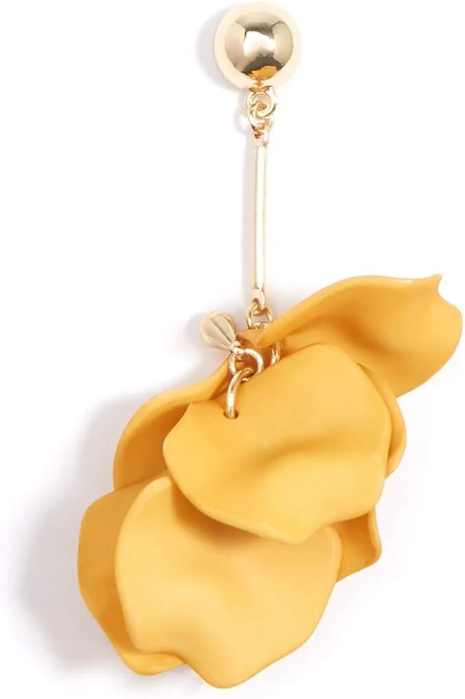 ZENZII Gifts for Women,Flower Pastel Petals Dangle Earrings,Christmas Valentines Mothers day Birthday Gifts for Her Women Mom Wife Sister Girlfriend Teenage Girls